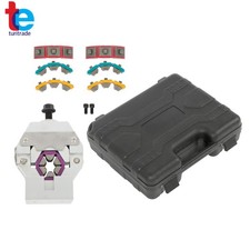 Hose Crimping Tools 4 Dies 71550 Manual Hose Ferrule Crimper Kit 5/16"-5/8" A/C