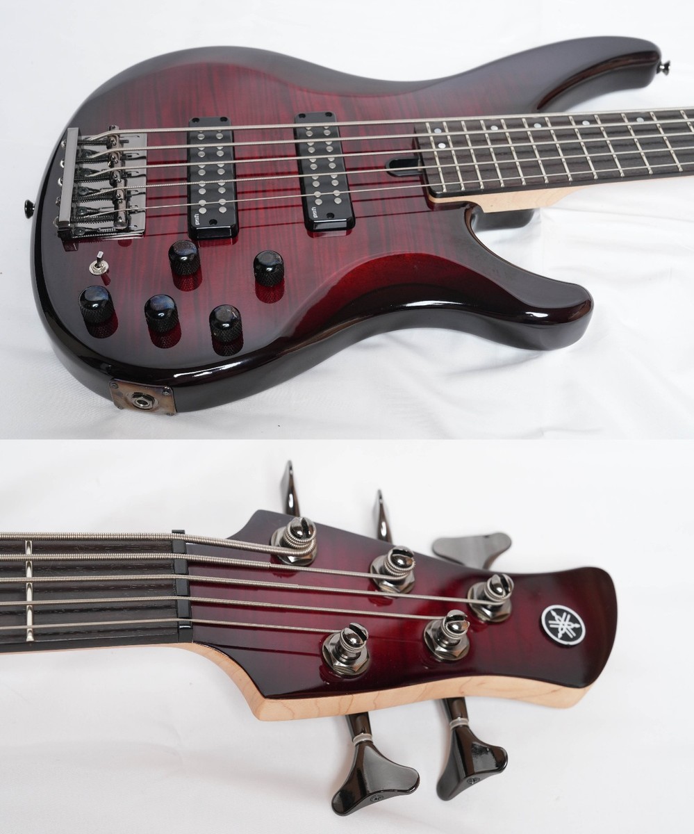 YAMAHA TRBX605FM DRB Dark Red Burst 5strings Erectric bass