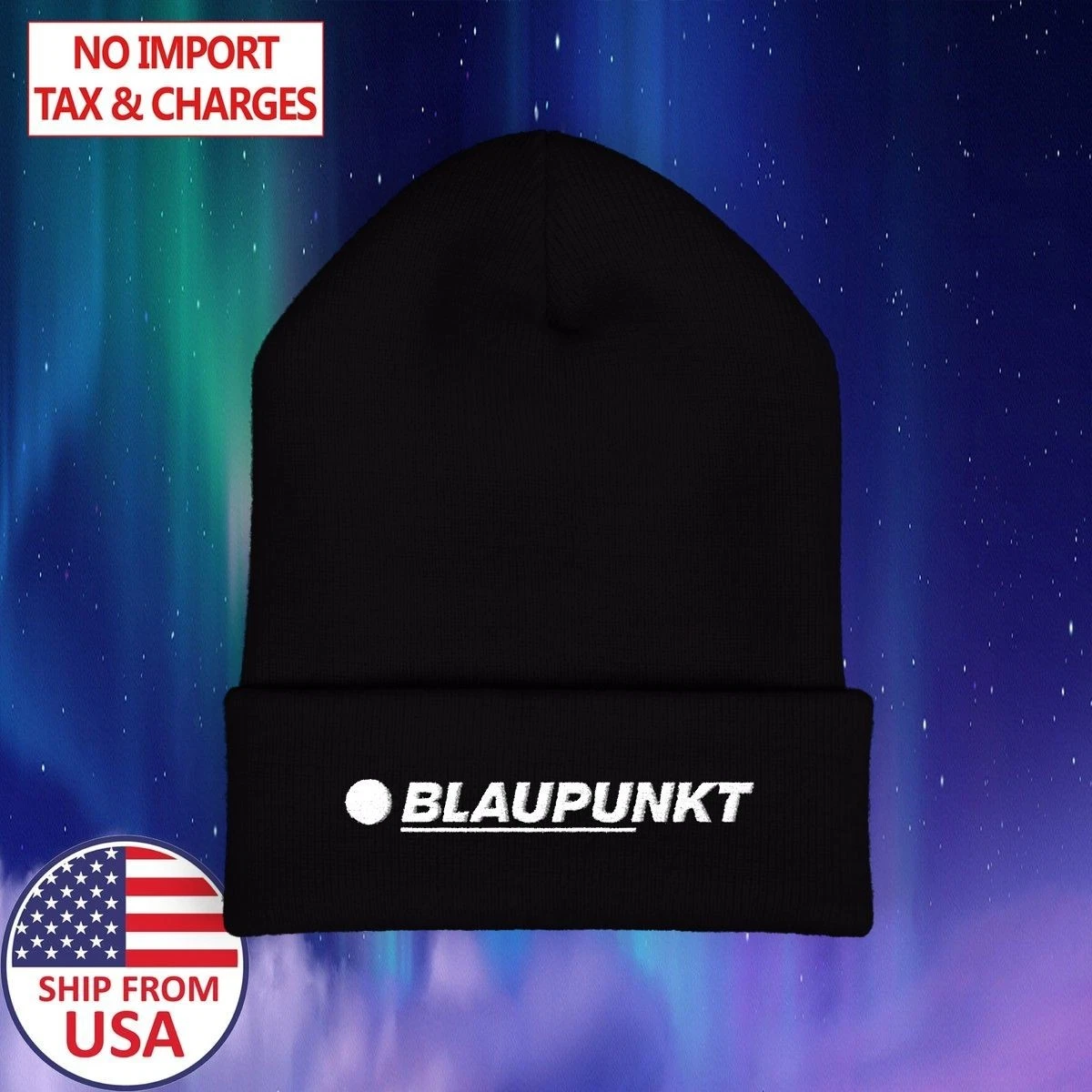 Blizzard Ski Black Beanie Hat Size Adult