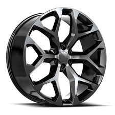 20x9 O.e. Revolution G-09 Gloss Black Wheels 6x5.5 24mm Set Of 4