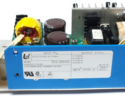 LH Research TMA24 E2771 115-230 VAC Power Supply 855553.526 INPUT 115 230 VAC