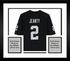 Framed Ashton Jeanty Las Vegas Raiders Autographed Nike Black Game Jersey