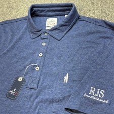 Johnnie-O Hangin Out Polo Shirt XXL Heathered Original 2.0 Embroidered