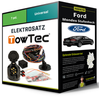 Elektrosatz 7-Pol Universell für Ford Mondeo Stufenheck 03.2007-09.2014 NEU
