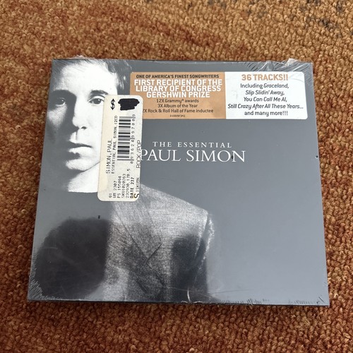 Paul Simon - The Essential- 2 CDs (#124EM) New and Sealed w/ Hype Sticker
