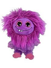 Ty Frizzy's Collection Lola Purple Plush Toy  7.5" Monster Stuffed Animal Gift