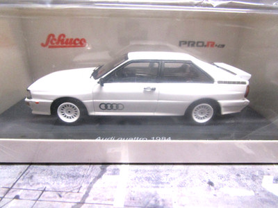 AUDI Quattro Turbo Coupe weiss white 1984 Resin Schuco Pro R 1:43