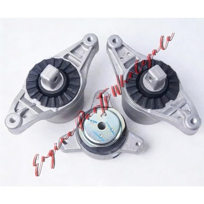 3PCS Engine Gearbox Mount Kit For Maserati Levante M161 Quattroporte Ghibli 4WD