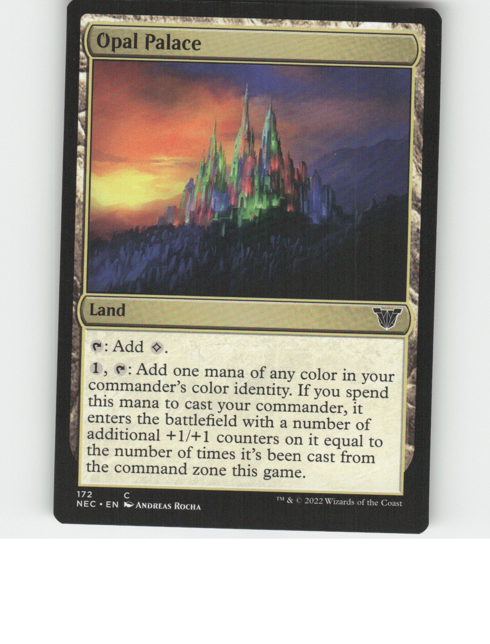 2013 Commander #310 Opal Palace