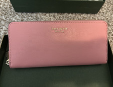 kate spade new york Pink Zip-Around Wallet So...