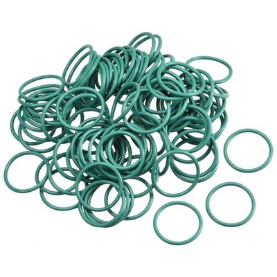100pcs 20mm Outer Dia 1.5mm Thickness Sealing Ring O-shape Rubber Grommet  #vn