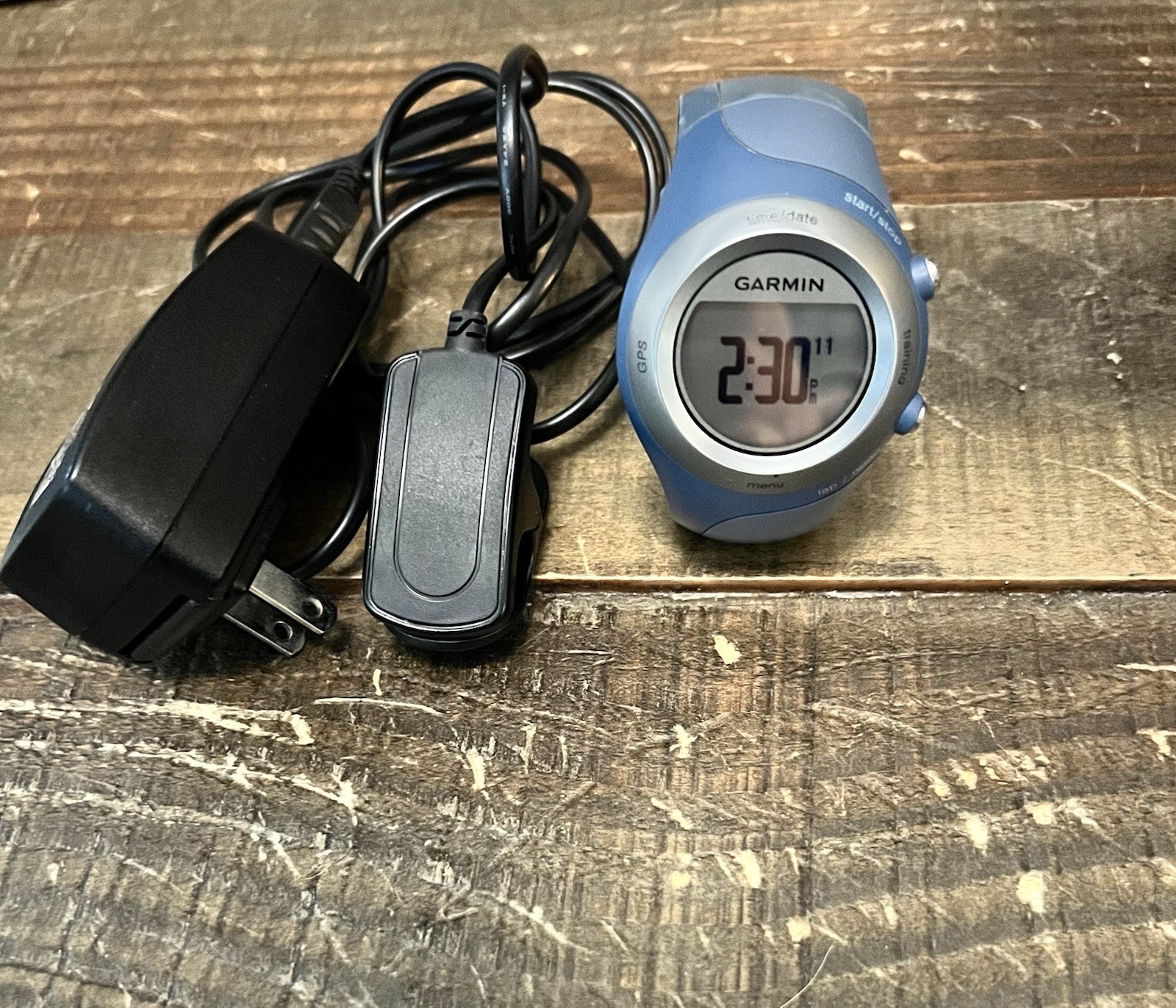 Pre-Owned GARMIN FORERUNNER 405cx Blue w/ Charger,HRmonitor 
