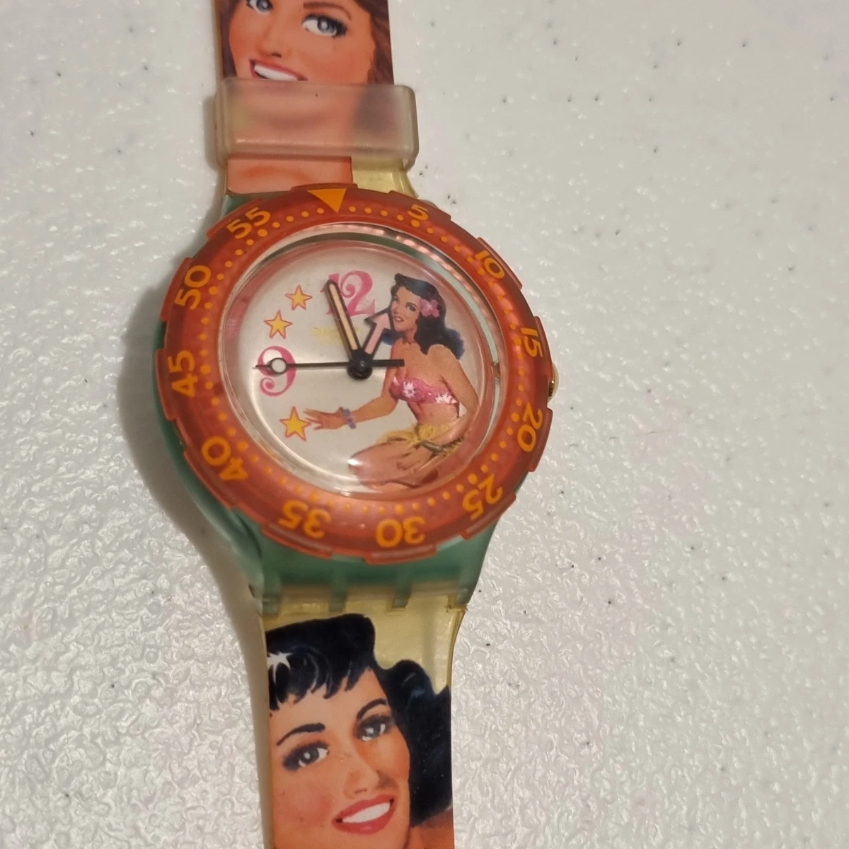 Swatch Plastic Band 200 m (20 ATM) Water Resistance Wristwatches