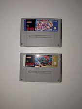 2x Street Fighter 2  Turbo SNES Super Nintendo UK PAL Game Cartridges