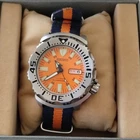 Vintage Seiko MonsterDiver Automatic 7S26-0350 Orange Dial 200m SKX781 Gen 1