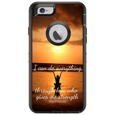 OtterBox Defender for iPhone / Samsung Galaxy - Phil 4:13 - Everything Thru Him