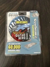 GameShark 2 For PlayStation 2 PS2 Cheat Codes For Guitar Hero II