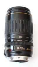 Very Good 100-300mm Canon EF / EF-S Telephoto Zoom Lens, F/4.5-5.6 USM