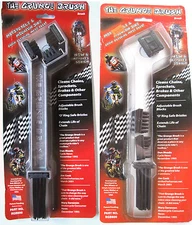 Chain Grunge Brush Aluminum Metal and Replacement Brushes Motorcycle ATV Bicycle