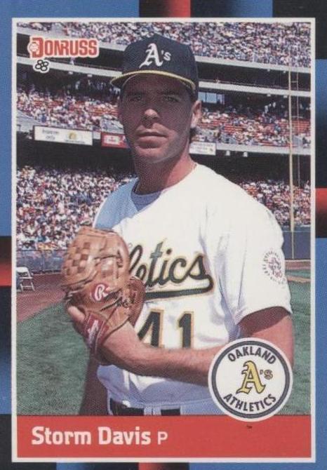 1988 Donruss - Storm Davis #595 - 1 of 1