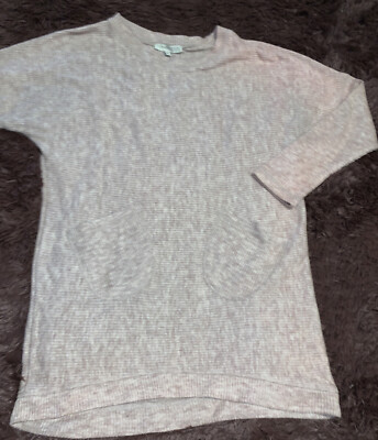 Young Threads New York Tunic Sweater Size S Small 