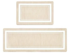 Anti Fatigue Kitchen Mat Set of 2, Kitchen Floor Mat, Cushioned Rug, Non Slip...