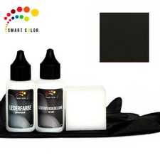 Auto Mercedes-Benz Classic schwarz Lederreparatur-Lederfarbe. 