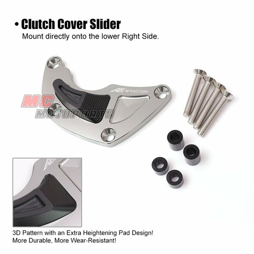 Titanium CNC Clutch Engine Sliders Fit Yamaha YZF R6 2008-2021 19 18 17 16 15 - Picture 5 of 6
