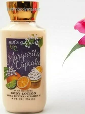 Bath and Body works MARGARITA CUPCAKE Body LOTION cream Shea Vitamin E 8oz 