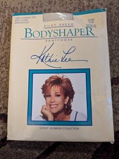 Kathie Lee Pantyhose Silky Sheer Body Shaper Sandalfoot Ivory Plus Firm Control