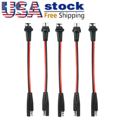 5x Short Power Cable for GM300 SM50 SM120 GM3188 GM3688 PM400 EM200 CM200 Radio