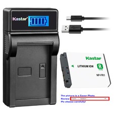 Kastar LCD Charger Battery for Sony NP-FR1 Sony Cyber-Shot DSC-P200/B Camera
