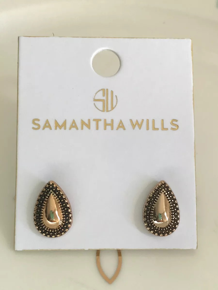 New Samantha Wills World From Here Stud earrings in rose gold eBay
