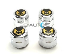 77-81 Firebird Trans Am Snowflake Turbo Aluminum Wheel Center Caps Gold Bird New