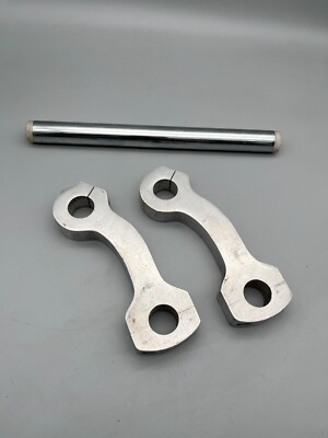 Harley Yamaha Suzuki Lenkererhöhung Dog Bone Risers 22mm Vintage Chopper #24405