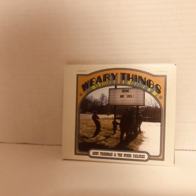 Weary Things by Andy Friedman  CD, 2008 Kindred Rhythm Very Good Condition