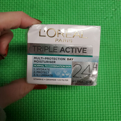 L'OREAL LOREAL PARIS TRIPLE ACTIVE MULTI PROTECTION DAY MOISTURIZER 50 ML 