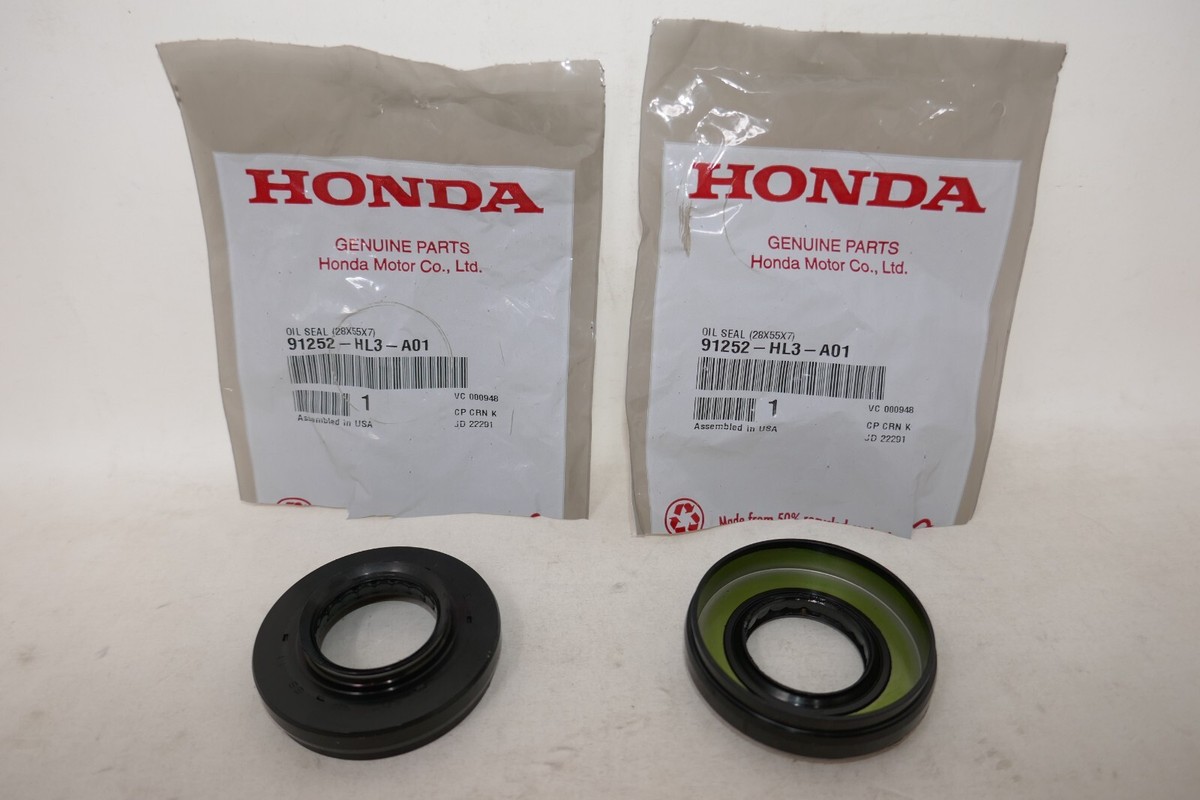 OEM Honda Oil Seal x2 28x55x7 91252-HL3-A01 Pioneer 500 700 2014