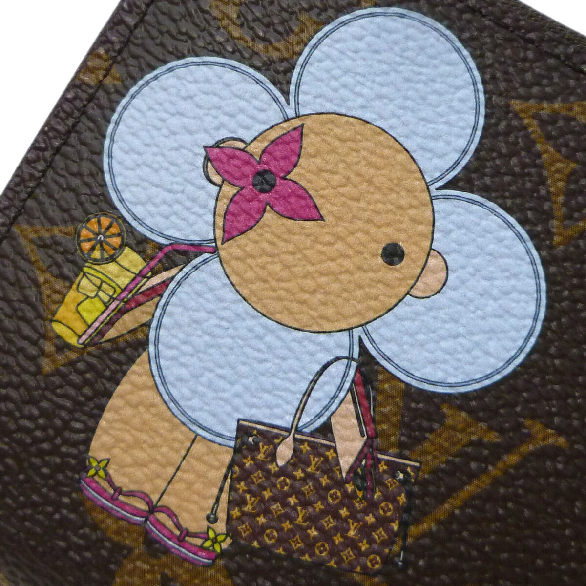 Authentic LOUIS VUITTON Zippy Coin Purse Vivienne Japan Authentic LOUIS VUITTON Zippy Coin Purse Vivienne Japan