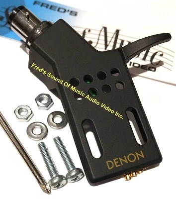 NEW GENUINE DENON DP300F TURNTABLE HEADSHELL with SCREW KIT and Driver sku5873
