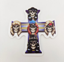 Guns N' Roses Waterproof Vinyl Sticker decal Logo 2"x2"