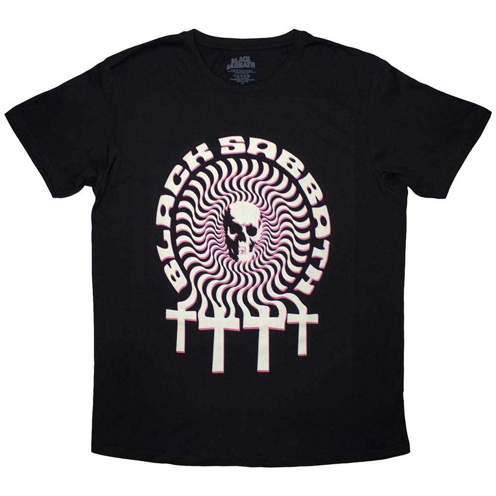 Black Sabbath Hypnotic Skull T-Shirt Black New | eBay