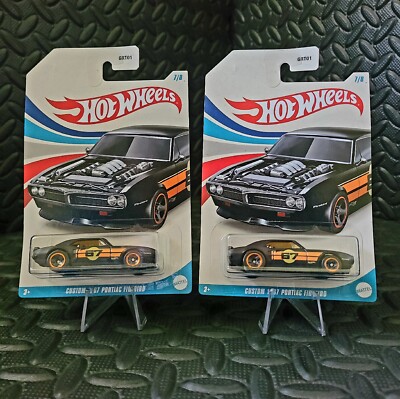 💥Hot Wheels CUSTOM 1967 PONTIAC FIREBIRD 7/8 Lot Of 2 | eBay
