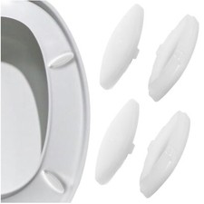 4PCS Toilet Seat Bumpers Rubber Toilet Bumper Replacements for Kohler 1133070