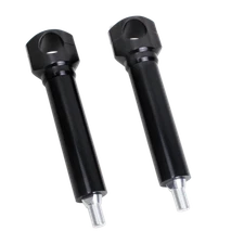 8.0 " Tall Black Handlebar Risers kit for Harley Heritage Softail Bad Boy FXSTS 