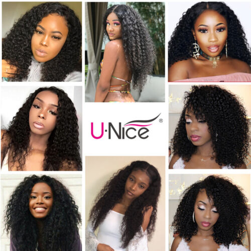 UNice Hair Eurasian Curly Hair Weave 3 Bundles 100% Human Hair Extensions 8"-26" - Picture 9 of 12