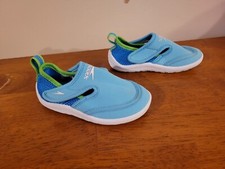 Speedo Toddler Boy's Hybrid Water Shoes Blue/Turquoise Size 5/6