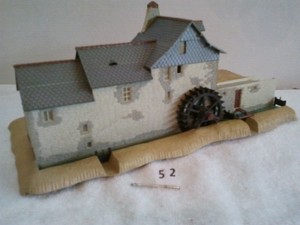 Détails Sur Maquette Ho Grand Moulin A Eau Jouef