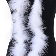 2M Halloween Colour Feather Boa Strip Xmas Ribbon Party Garland Decor