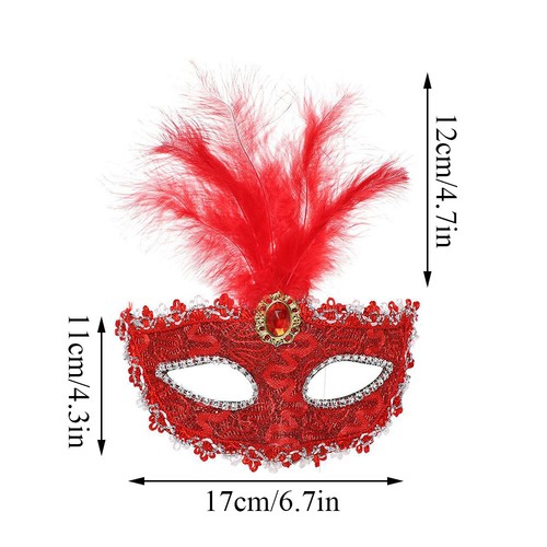 Máscara de ojos unisex Mascarada Vestido de fantasía Baile de graduación Fiesta Multicolor Clásico Hágalo usted mismo E - Imagen 11 de 19